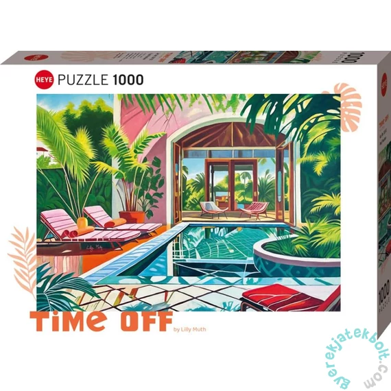 Heye 1000 db-os puzzle - Time Off - Pool Position (30110)