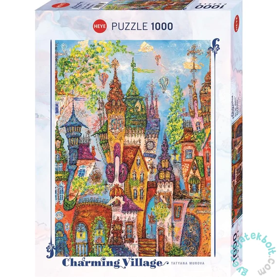 Heye 1000 db-os puzzle - Charming Village - Red Arches, Tatyana Murovas (30011)
