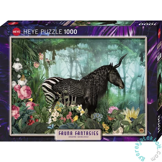 Heye 1000 db-os puzzle - Fauna Fantasies - Equpidae, Sanchez (29980)