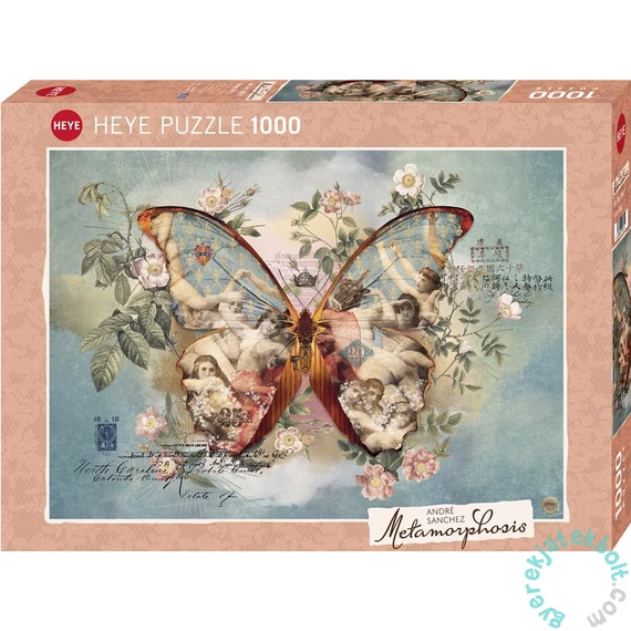 Heye 1000 db-os puzzle - Metamorphosis - Wings No1, Sanchez (29971)