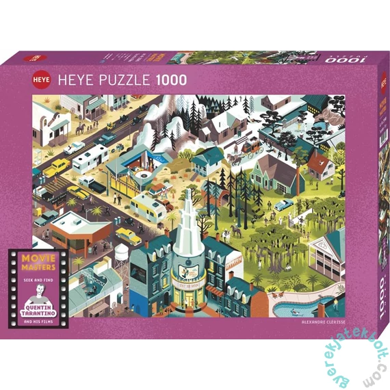 Heye 1000 db-os puzzle - Movie Masters - Tarantino Films, Clérisse (29949)