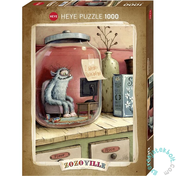 Heye 1000 db-os puzzle - Zozoville - Jarantine (29966)
