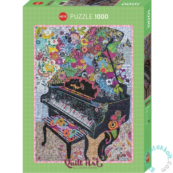 Heye 1000 db-os puzzle - Quilt Art - Sewn Piano (30026)