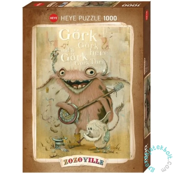 Heye 1000 db-os puzzle - Zozoville, Banjo (29896)
