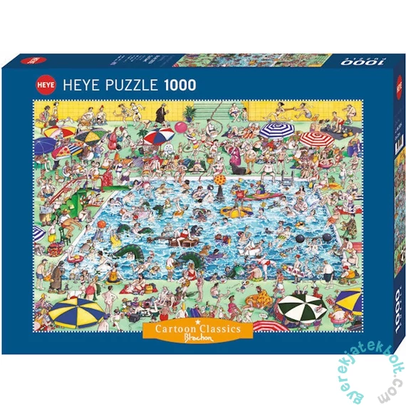 Heye 1000 db-os puzzle - Cool down!, Blachon (29904)