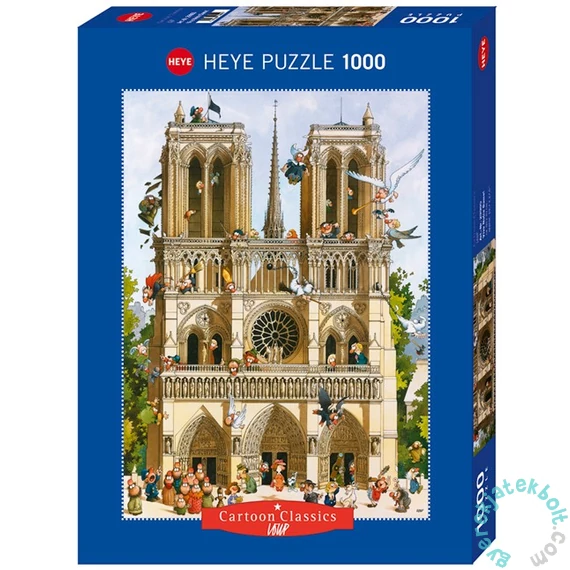 Heye 1000 db-os puzzle - Vive Notre Dame, Loup (29905)