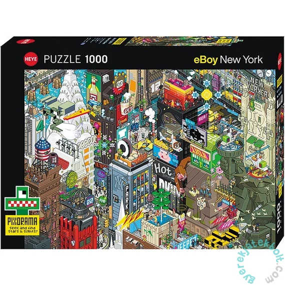 Heye 1000 db-os puzzle - Pixorama - New York Quest (29914)