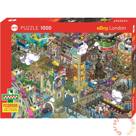 Heye 1000 db-os puzzle - Pixorama - London Quest (29935)
