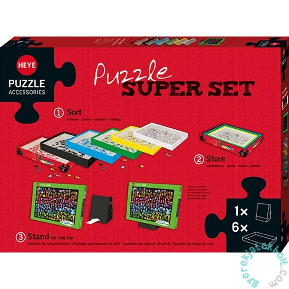 Heye Super Set - Puzzle rendszerező állvánnyal (80591)