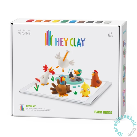 Hey Clay gyurma készlet - Baromfik Mega szett