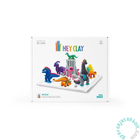 Hey Clay gyurma készlet - Dinoszauruszok Mega szett