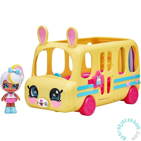 Kindi Kids Mini járművek - Iskolabusz