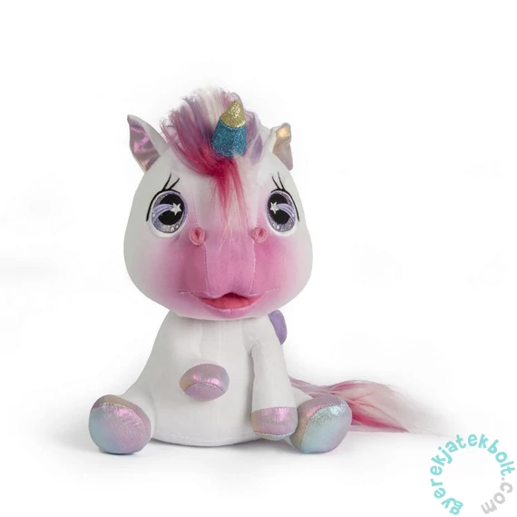 My Baby Unikornis interaktív plüss figura - Világos pink