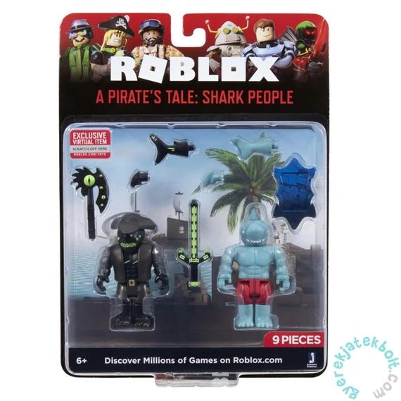 Roblox gyűjthető figura - A Pirate's Tale: Shark People (0305)