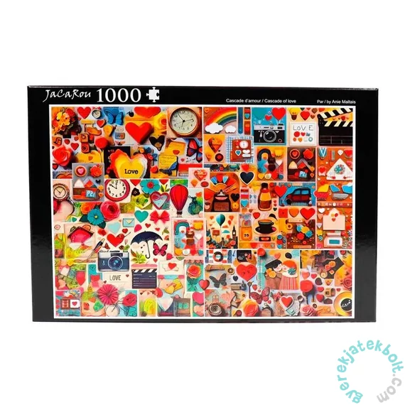 JaCaRou 1000 db-os puzzle - Cascade D'amour (JP-CASC1000)
