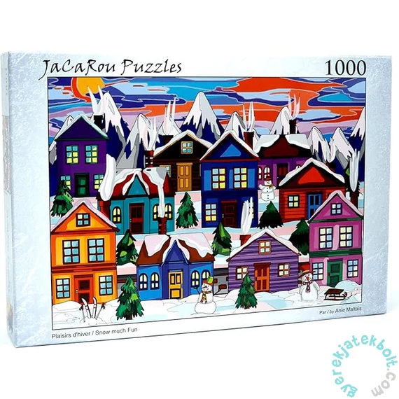 JaCaRou 1000 db-os puzzle - Snow much fun (JP-SNOW1000)
