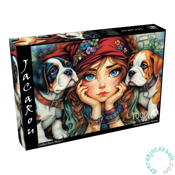 JaCaRou 1000 db-os puzzle - True Companions Nearby (JP-TRUE1000)