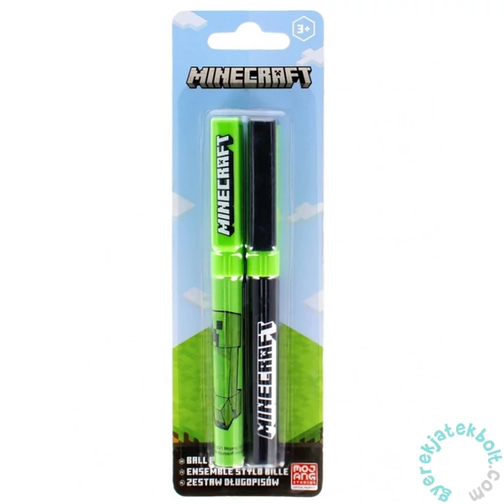 Minecraft golyóstoll szett - 2 db-os