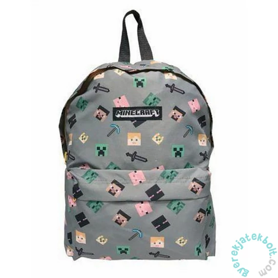Minecraft hátizsák - Gray