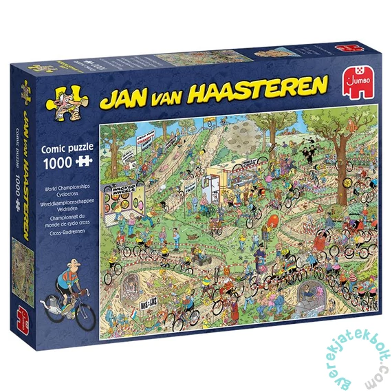 Jumbo 1000 db-os puzzle - Jan Van Haasteren - Kerékpáros verseny (JUM19174)