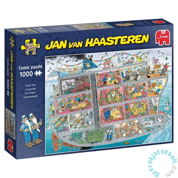 Jumbo 1000 db-os puzzle - Jan Van Haasteren - Luxushajó (JUM20021)