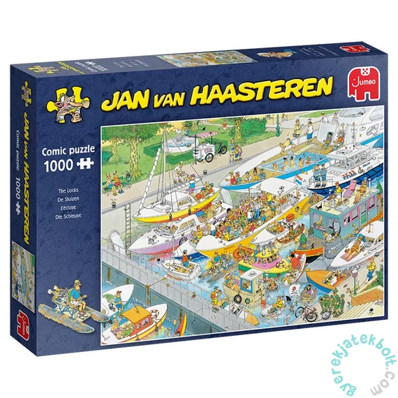 Jumbo 1000 db-os puzzle - Jan Van Haasteren - Nagyzsilip (JUM19067)