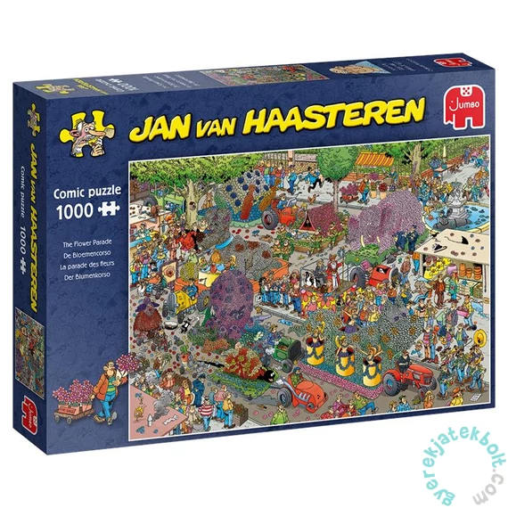 Jumbo 1000 db-os puzzle - Jan Van Haasteren - Virágfesztivál (JUM19071)