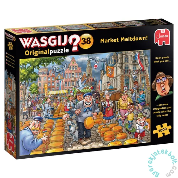 Jumbo 1000 db-os puzzle - Wasgij Original - Kínai újév (25011)