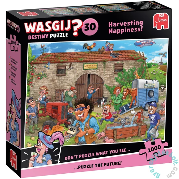 Jumbo 1000 db-os puzzle - Wasgij Destiny 30 - Harvesting Happiness! (00514)