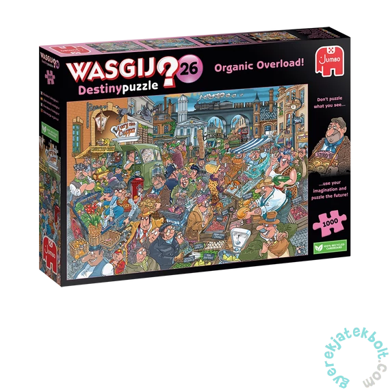 Jumbo 1000 db-os puzzle - Wasgij Destiny 26 - Túlterhelt (00022)