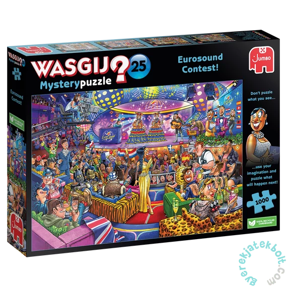 Jumbo 1000 db-os puzzle - Wasgij Mystery 25 - Ének verseny (00019)