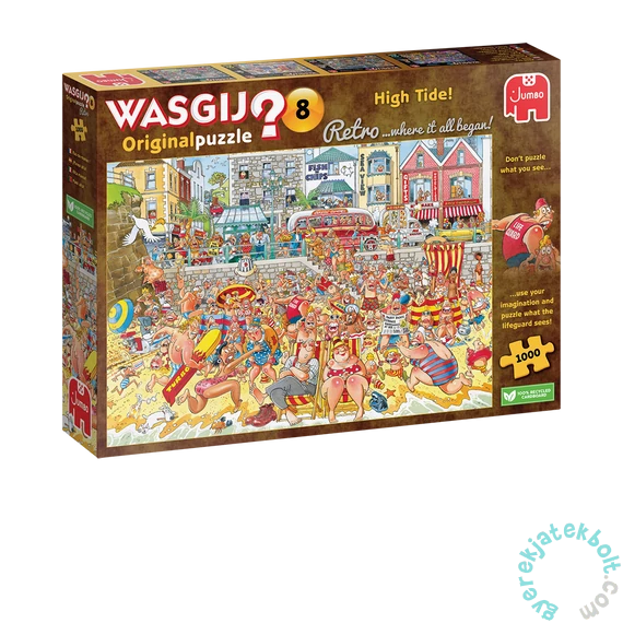 Jumbo 1000 db-os puzzle - Wasgij Original 8 - Dagály (00328)