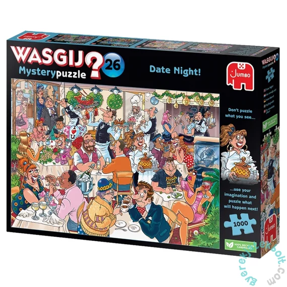 Jumbo 1000 db-os puzzle - Wasgij Mystery 26 - Valentin nap (00331)