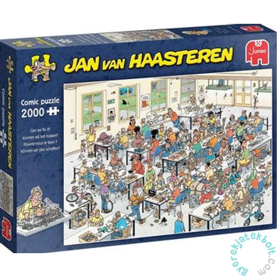 Jumbo 2000 db-os puzzle - Jan van Haasteren - Can we fix it? (00810)