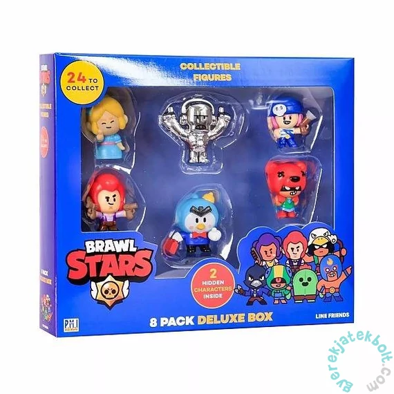 Brawl Stars - 8 db-os Deluxe box figura szett