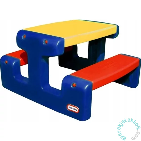 Little Tikes Primary - Junior Piknik asztal - kék,piros (4795)