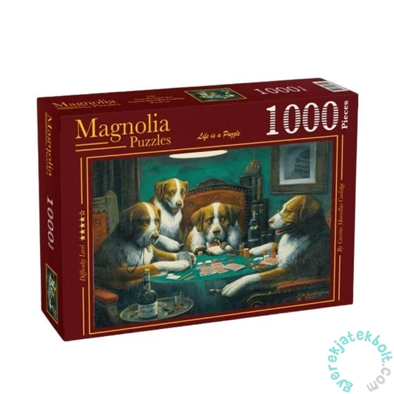 Magnolia 1000 db-os puzzle - Dogs Playing Poker (2325)