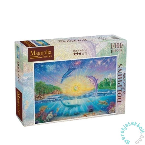 Magnolia 1000 db-os puzzle - Dolphins - David Mateu Special Edition (4305)