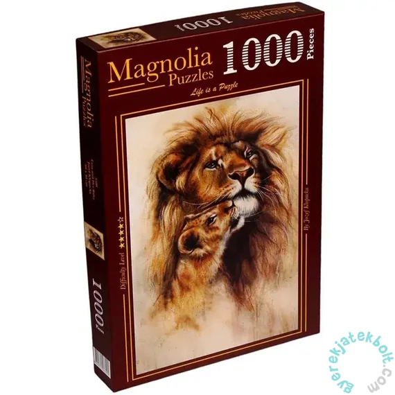 Magnolia 1000 db-os puzzle - Lion and Her Baby (3508)