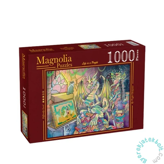 Magnolia 1000 db-os puzzle - The Dissectologist - Özgür Gücüyener Special Edition (1030)