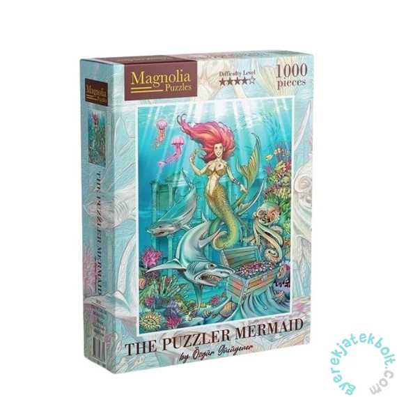 Magnolia 1000 db-os puzzle - The Puzzler Mermaid - Özgür Gücüyener Special Edition (1031)