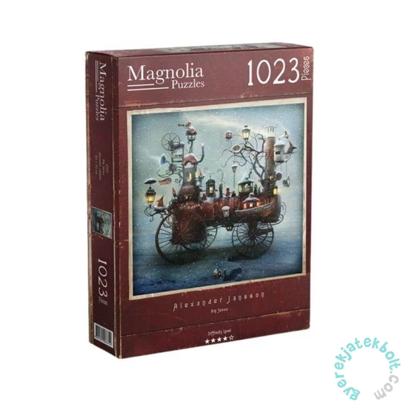 Magnolia 1023 db-os Square puzzle - Big Snowy - Alexander Jansson Special Edition (4602)