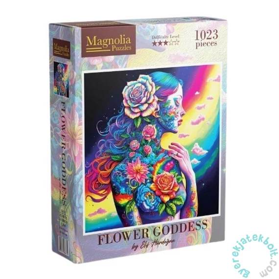 Magnolia 1023 db-os Square puzzle - Flower Goddess - Elif Hürdogan Special Edition (8610)