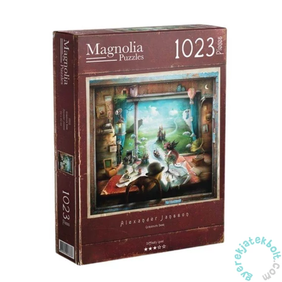 Magnolia 1023 db-os Square puzzle - Grandma's Desk - Alexander Jansson Special Edition (4605)