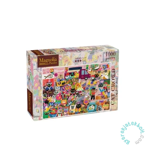 Magnolia 1000 db-os puzzle - Cat Crowd (2120)