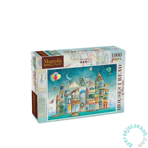 Magnolia 1000 db-os puzzle - Houses I Read (1014)