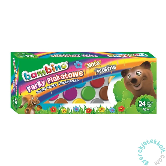 Bambino 24 színű plakát festék készlet (002885)