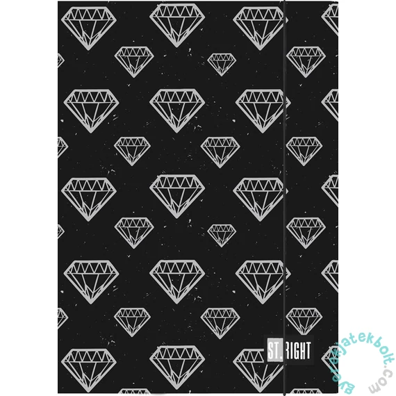 St.Right - Diamonds A/4 gumis mappa (005183)