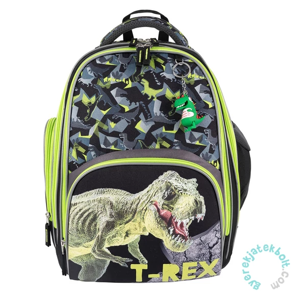 Bambino Premium - Dinoszauruszos hátizsák, iskolatáska - 2 rekeszes - T-REX (650512)