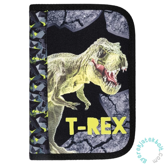 Bambino Premium - Dinoszauruszos kihajtható tolltartó - T-REX
